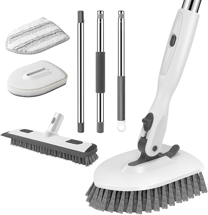 SetSail 4-in-1 Tile Tub Floor Scrubber by SetSail