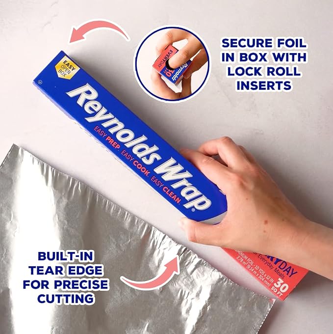 Reynolds Classic Kitchen Foil | Aluminium Foil | Tin Foil - Image 5