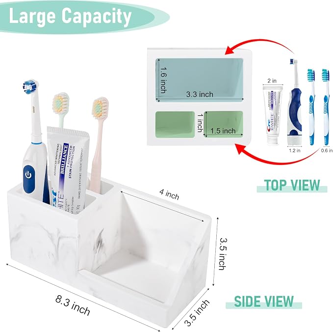 Diatomite Toothbrush Holders Toothpaste Organizer - Image 4