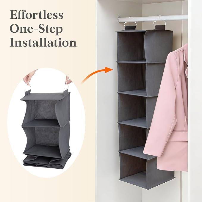 Lifewit Hanging Closet Organizer and Storage - Image 6
