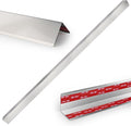 Stainless Steel Wall Corner Guards, 2 x 2 x 48 inches (2 Pcs Pack). Made of 304 Steel, These 90-Degree Angle Metal Corner Protectors are Designed for Wall Protection and Decoration