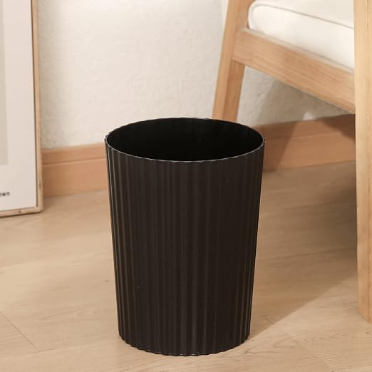 JiatuA Small Trash Can Plastic Wastebasket Round Garbage Container Bin - Image 2
