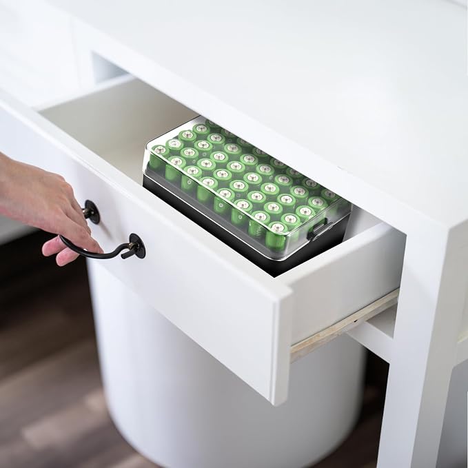 ALCYON Battery Organizer Storage Case, Battery Box - Image 8