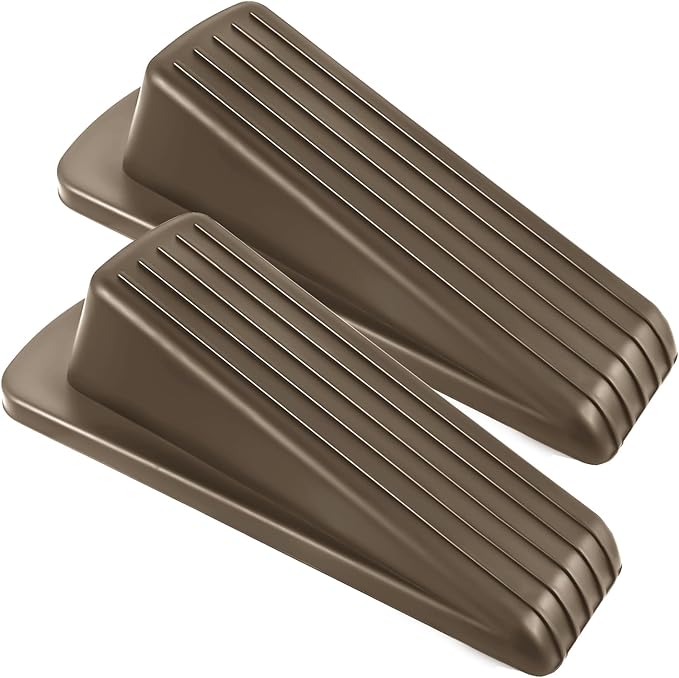 JZWBLILY Door Stoppers for Bottom of Door on Floor, Premium Rubber Door Stopper by JZWBLILY