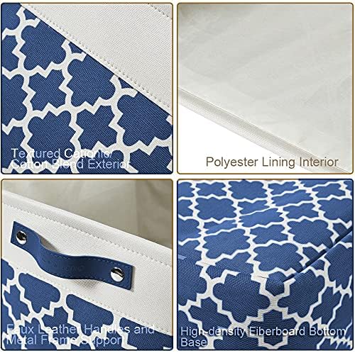 DECOMOMO Storage Bins, Large Fabric Storage Baskets - Image 5