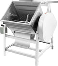 Commercial Dough Mixer Big Electric Flour Mixing Machine 1500W 30QT Large Capacity Heavy Duty Dough Kneading Machine with 90° Tilt Bowl, Dual Rotation for Bakeries, Pizzerias, Restaurants
