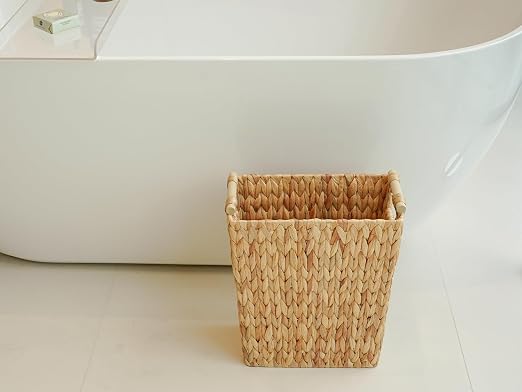 Coeusy 6 Gallon Wicker Trash Can - Image 9