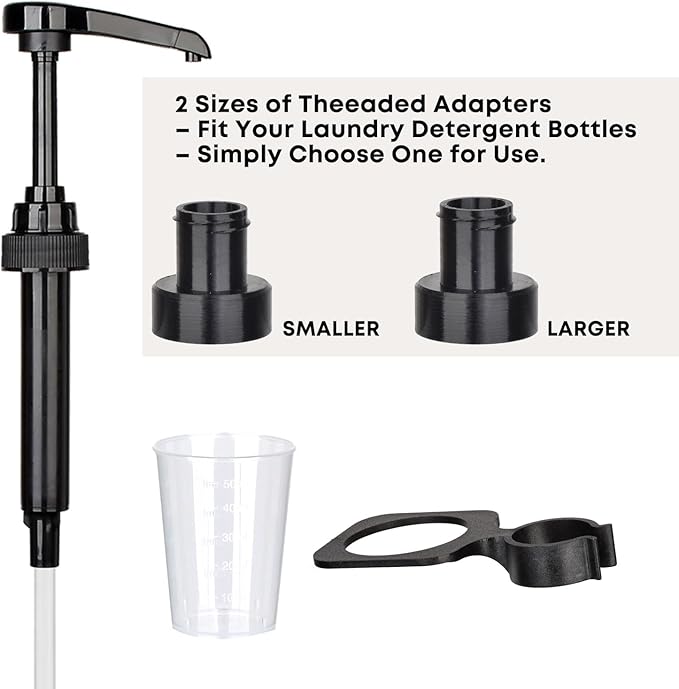 Vent Hole Pump for Liquid Laundry Detergent Bottle Dispenser Pump - Image 4