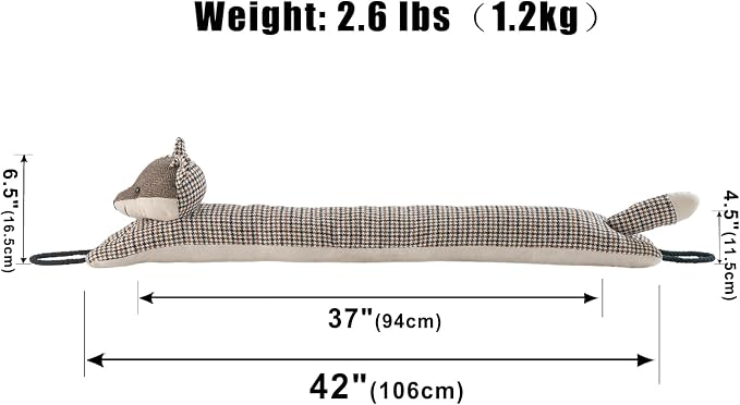 Under Door Draft Stopper Decorative Wind Stopper 42 inch - Image 2