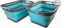 SAMMART 42L Collapsible Plastic Laundry Basket by SAMMART