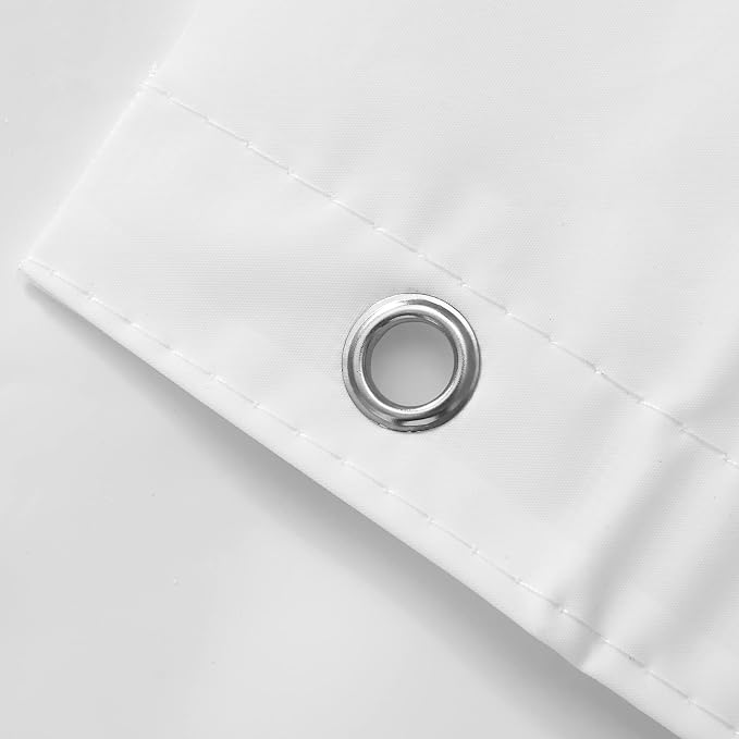 Barossa Design White Shower Curtain Liner Standard Size - Image 4