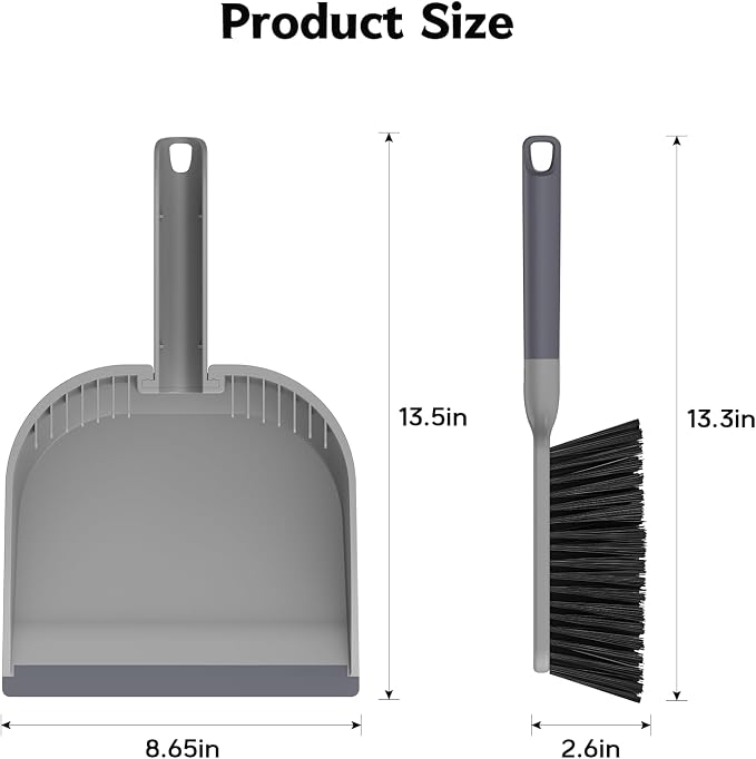 SetSail Small Dustpan and Brush Set - Image 2