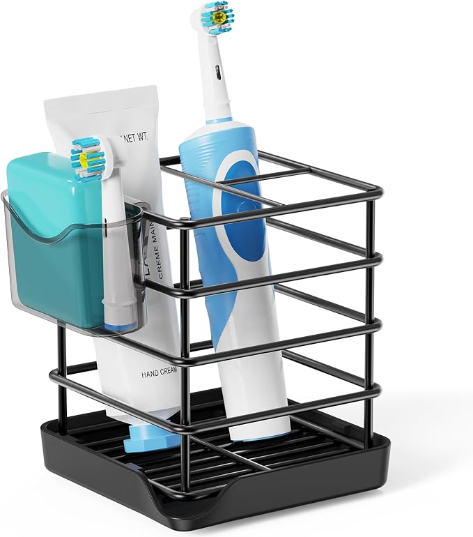 Toothbrush Holders, Bathroom Storage Organizer by Chintu