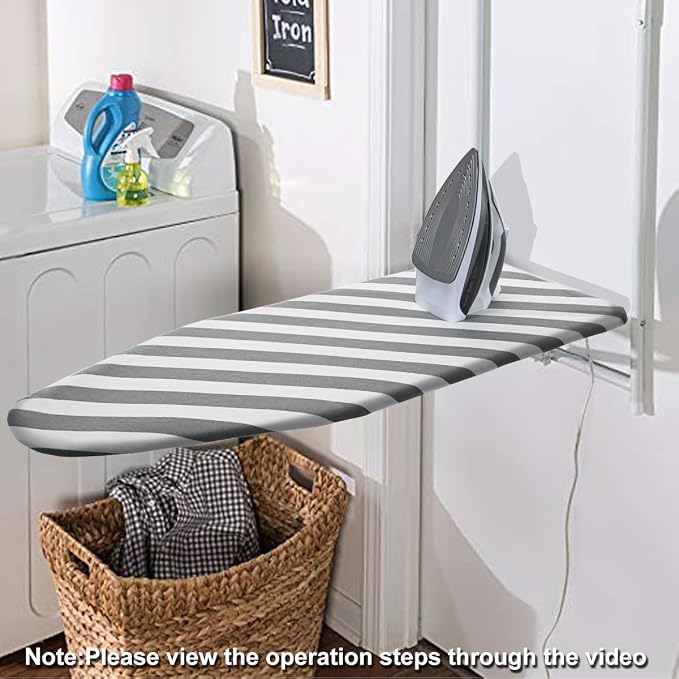 SheeChung Over The Door Ironing Board Cover 14"x42", Door Iron Board Cover - Image 3
