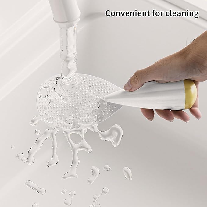 Never-Fall Rice Spoon with Reinforced Handle Design – Self-Standing Base & Non-Slip Grip for Mess-Free Serving
