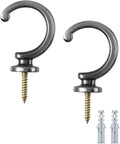 DeSS 2 Pack Curtain Holdbacks Curtain Tiebacks Hooks Wall Mounted Curtain Hooks by DeSS