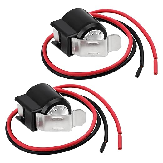 2 Pack W10225581 Refrigerator Bimetal Defrost Thermostat, Exact Fit for Whirlpool, Sears, Kenmore Refrigerator, Replaces WPW10225581 PS11750673 AP6017375 W10260437 2188824 2321799 2149849