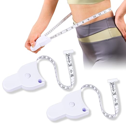 SheerDelight Body Measuring Tape, 2 Pack Retractable Body Tape Measure by SheerDelight