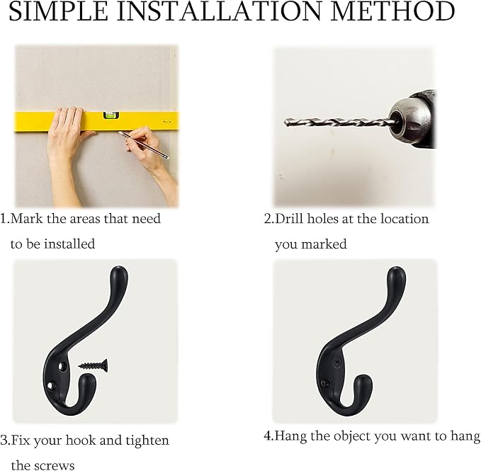 Coat Hooks 10 Pack - Image 3