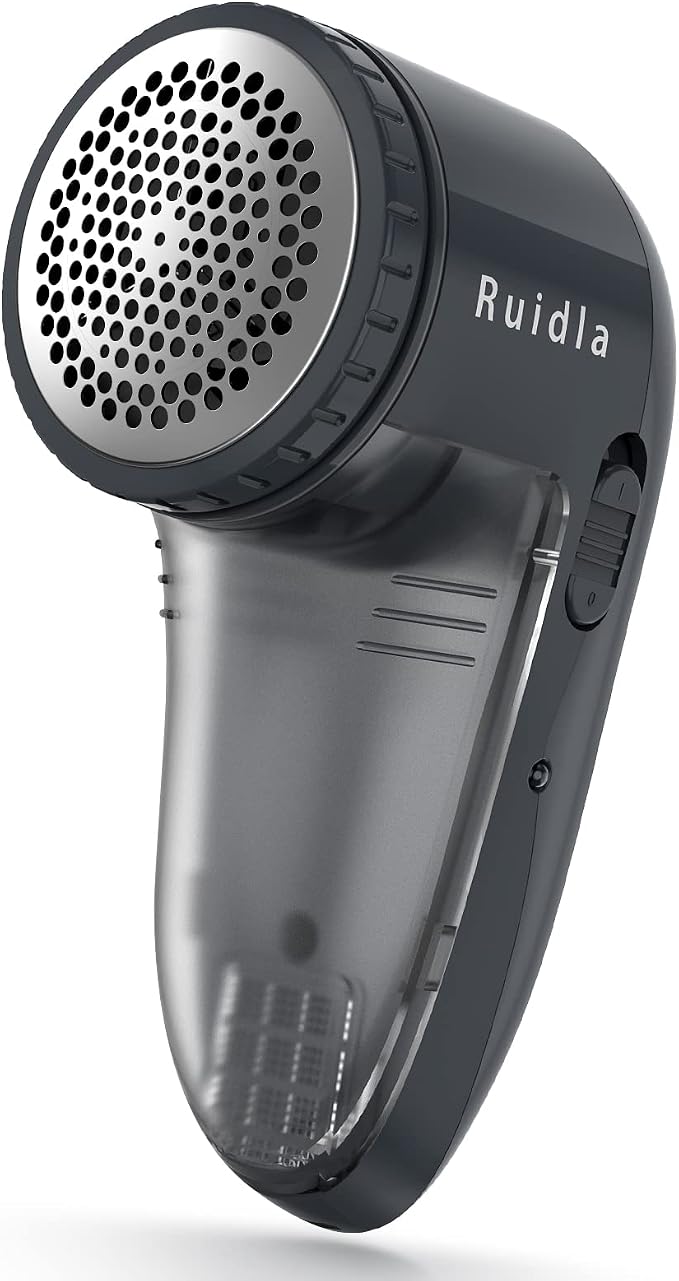 Ruidla Fabric Shaver Defuzzer, Electric Lint Remover, Rechargeable Sweater by Ruidla