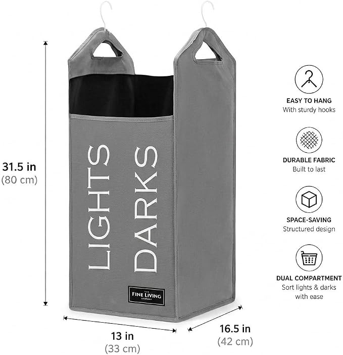 TFLC Hanging Laundry Hamper Bag - Image 3