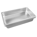 EGGKITPO Stainless Steel Pan 6-Pack 6 Inch Deep Full Size Pans Catering Storage Metal Food Pan Commercial Steamer pan Food Catering Trays for Hotel Steam Table Tray for Food Warmer