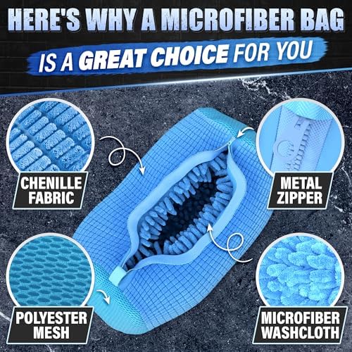 2 Pcs Reusable Shoe Washing Machine Bag, XXL - Image 3
