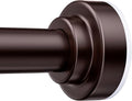 TEECK Shower Curtain Rod, 32-80 inch Adjustable Spring Tension Curtain Rod by HOME