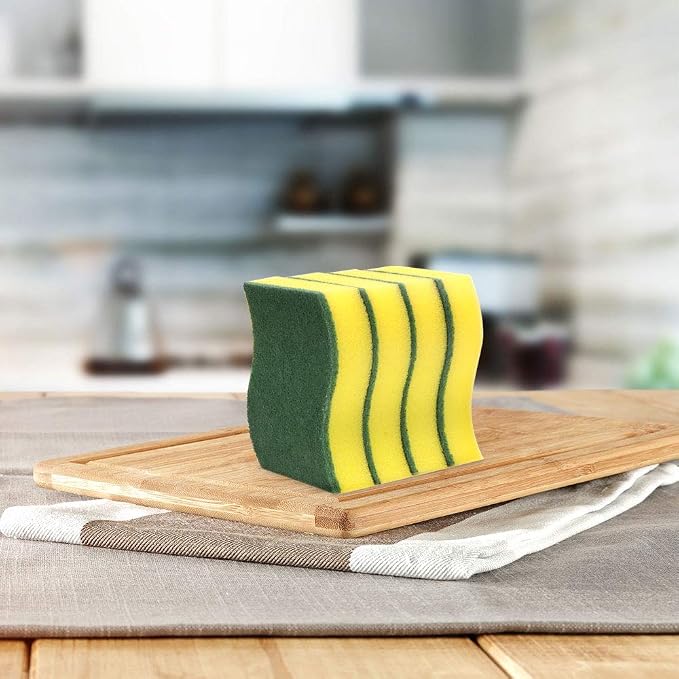 AIDEA Sponges Kitchen, 24-PK Heavy Duty Dish Sponges Kitchen, Scrub Sponges | - Image 7