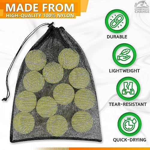 12 Pcs Mesh Laundry Bags Drawstring, 12.6x15.5 In - Image 3
