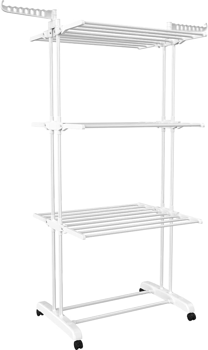HOMIDEC Clothes Drying Rack, 4-Tier Foldable Drying Rack Clothing | Foldable - Image 9