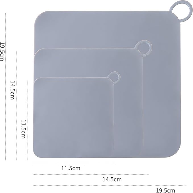 Silicone Tub Stopper Floor Drain Cover, 2 Pieces Sewer Anti-Odor Mat - Image 6