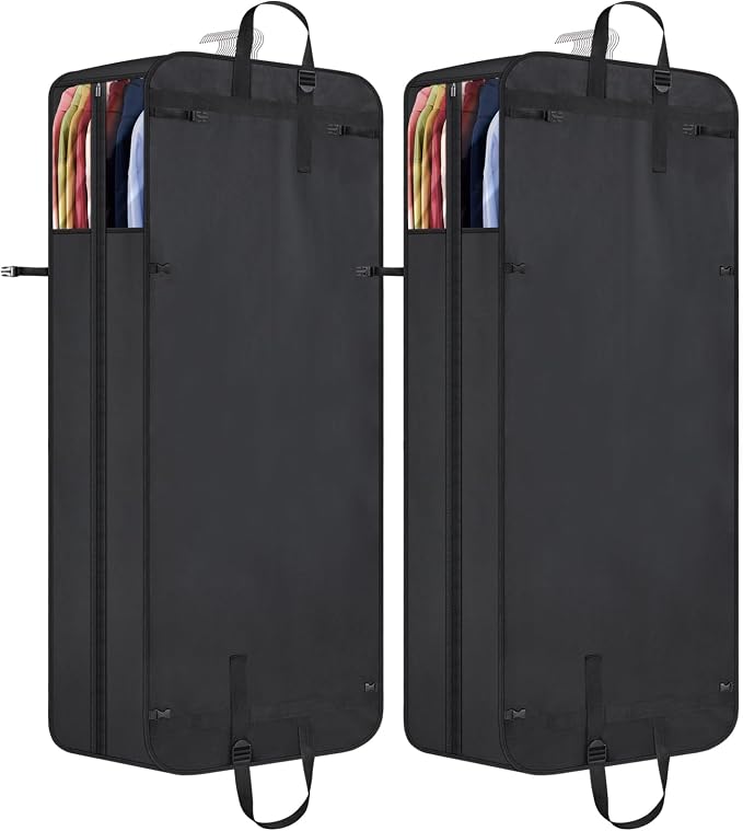 Univivi Garment Bag for Moving, Heavy Duty Suit Bag, 60 Inch, Non-woven Fabric by Univivi