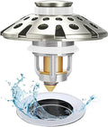 AzWzz Bathroom Sink Drain Strainer, 3 in 1 Pop Up Bathroom Sink Stopper Plug by AzWzzTubDrainStopper