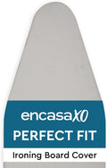 Encasa XO Ironing Board Cover and Pad, Medium 42"x14" by EncasaXO