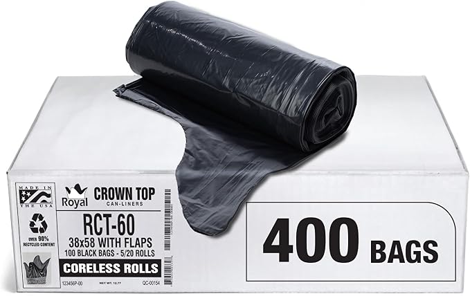Aluf Plastics RCT-60 Star Sealed Coreless Rolls by AlufPlastics