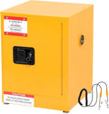 Flammable Storage Cabinet,17x17x22 Safety Cabinet,Explosion Proof Cabinet for Commercial Industrial and Home Use