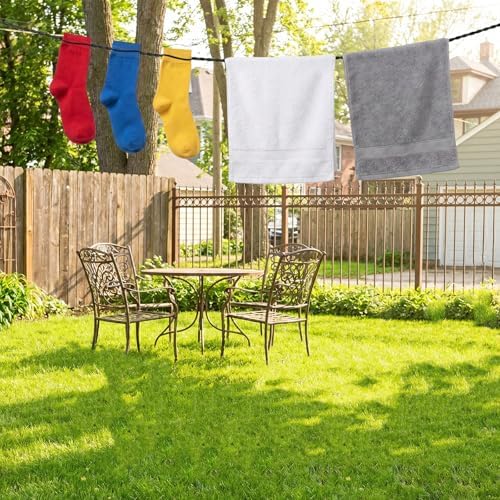 2 Pcs Travel Clothes Line, Portable Clothesline - Image 6