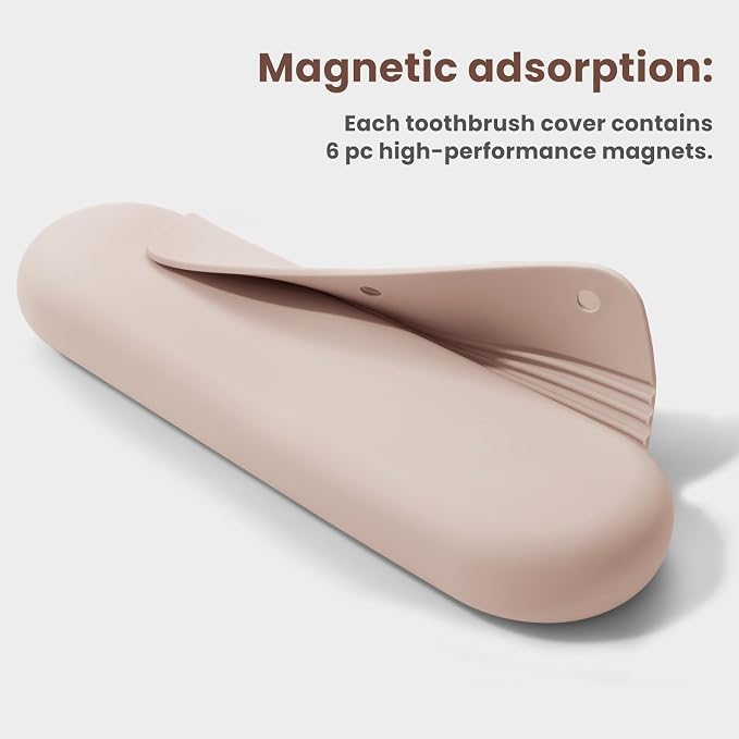 Silicone Electric Toothbrush Travel Case, Manual Toothbrush Travel Cover - Image 5
