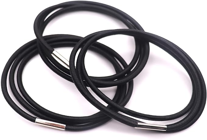 Trash Can Rubber Bands Set of 3, Fits 13 to 32 Gallon Cans, Hongmed Elastic by Hongmed