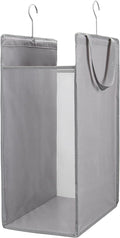 FENTEC 1 Pack Grey Hanging Laundry Hamper，Laundry Hamper Bag by Fentec