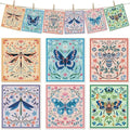 6 Pcs Swedish Paper Cloths for Kitchen, Reusable Paper Towels Washable by Revahope