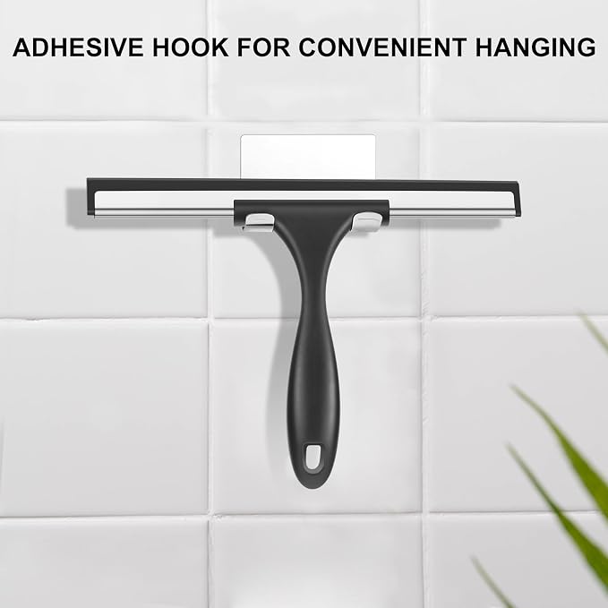SetSail Squeegee for Shower Glass Door, 10 Inches, All-Purpose Window Squeegee - Image 6