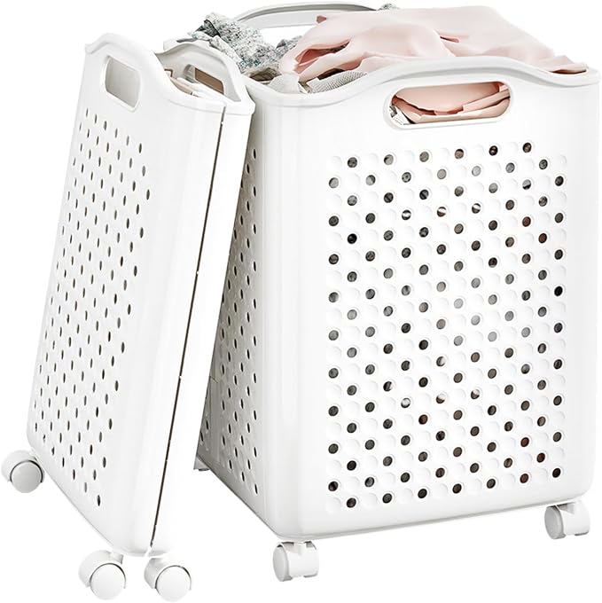 57L Foldable Collapsible Laundry Basket, by MakeLifeBetter