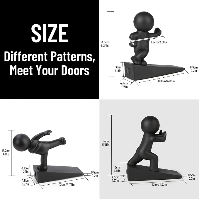 Cute Door Stopper, Decorative Door Wedge - Image 2