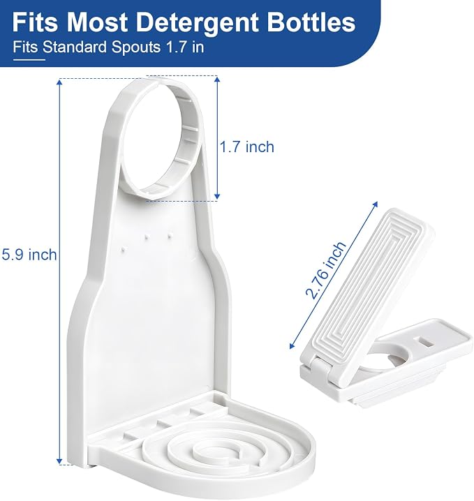 Laundry Detergent Dispenser Cup Holder, No Drip Laundry Detergent Holder - Image 5