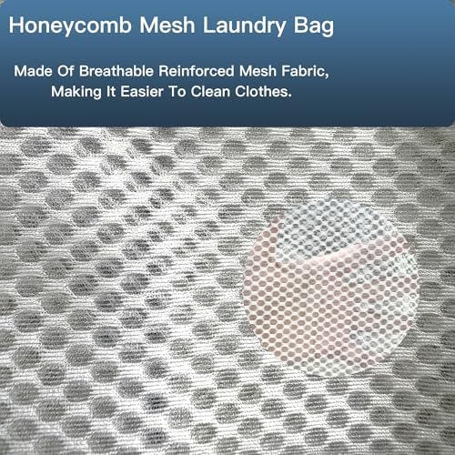 Laundry Bags Mesh Wash Bags for Delicates, sturdy smooth zipper, suitable for - Image 6