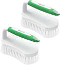 Scrub Brush for Cleaning Comfort Grip Shower Scrubber Stiff Bristles by Amazer