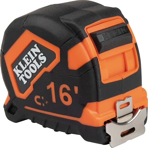 Klein Tools 9216 Tape Measure, Heavy-Duty Measuring Tape by Unknown