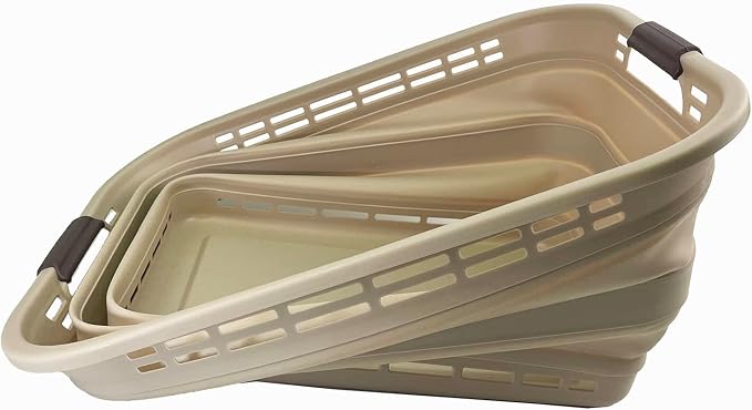 SAMMART 42L Collapsible Plastic Laundry Basket - Image 5